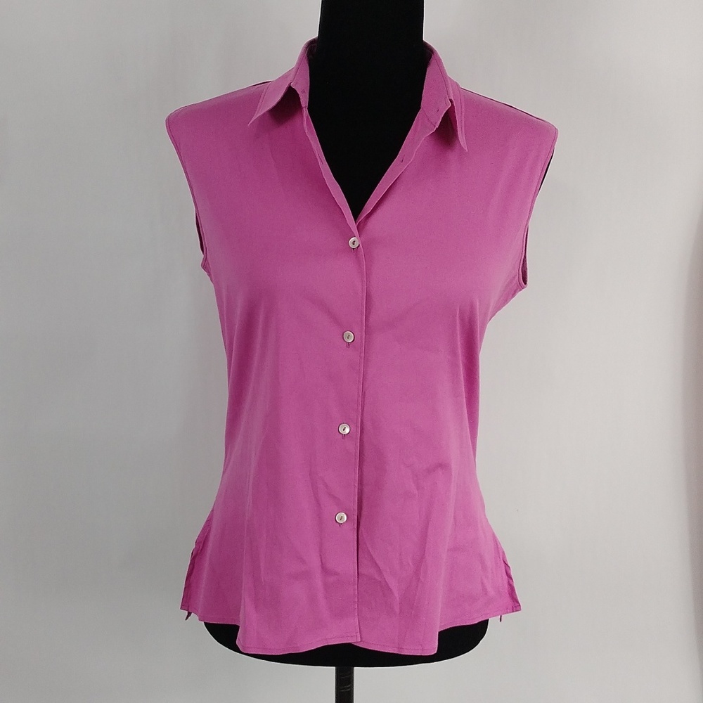 Jil Sander Sleeveless Button Shirt
